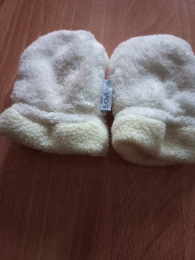 Dětské žluté rukavičky