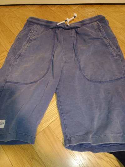 Modré pohodlné 158 cm