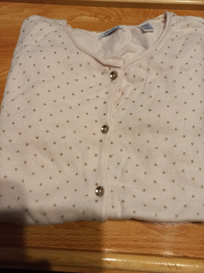 Růžový svetr vel. 158