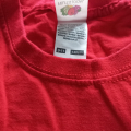 Tričko červené s potiskem vel.140