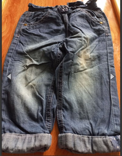 Dětské džíny 2ks vel. 6-9M