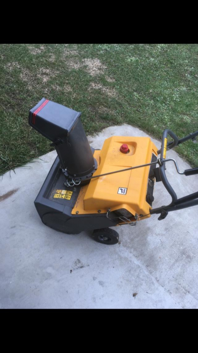 Daruji jednostupňovou frézu na sníh