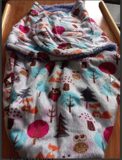 Zavinovačka na suchý zip