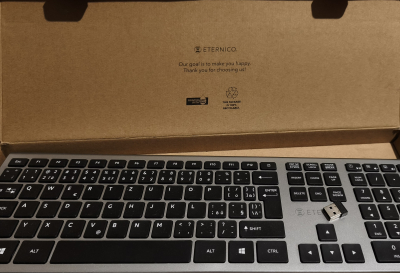 Bezdrátová klávesnice nepoužitá