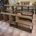 Bývalé regály, dřevo - za odvoz