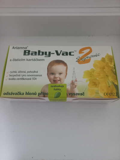 Nová odsávačka hlenů na vysavač