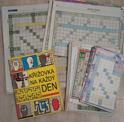 Sbírka křížovek.