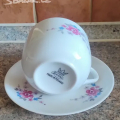 Krásný hrneček s talířkem