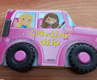 Dětská knížka Odvážný džíp