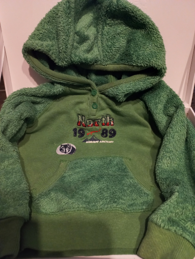 Dětská zelená bundička vel.80