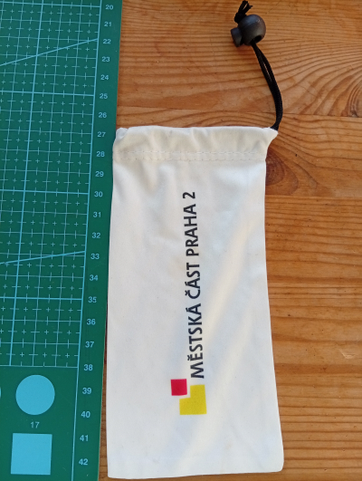 Látkový obal na brýle