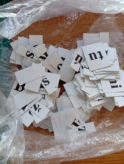 Písmenka do slabikáře