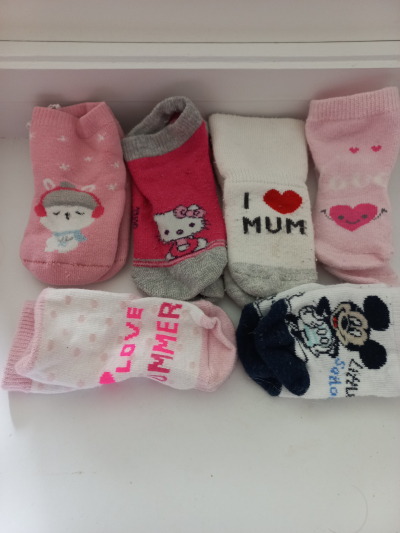 Dětské ponožky s obrázky