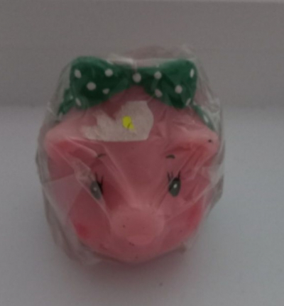 Nová svíčka prasátko.