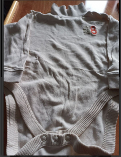 Body krémové s roláčkem vel. 86