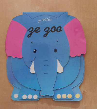 Dětská kniha Zvířátka ze zoo