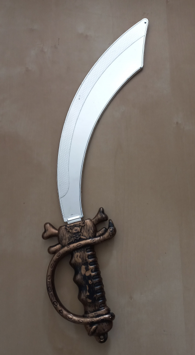 Dětská plastová pirátská šavle