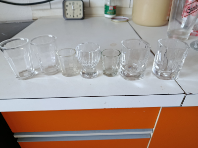 Skleničky - panáky