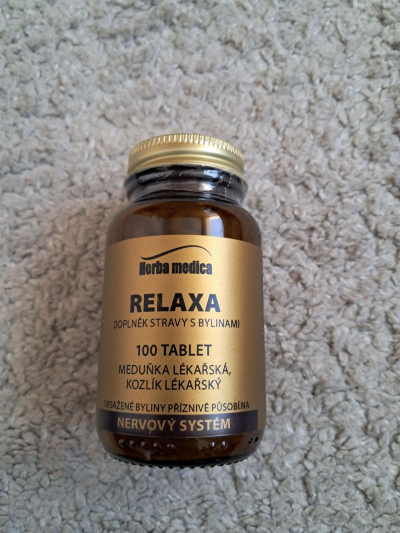 Doplněk stravy na nervový systém, neotevřené