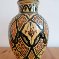 Ručně malovaná keramická váza