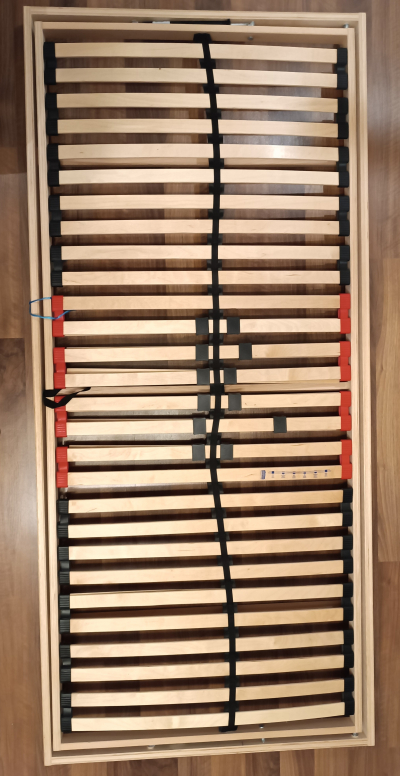 2 x postelový lamelový rošt s bočním výklopem 90x200