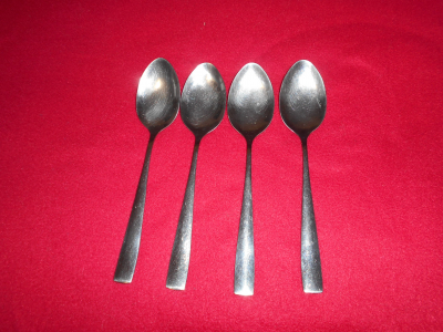 4 nerez lžíce