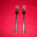 2 nerez vidličky