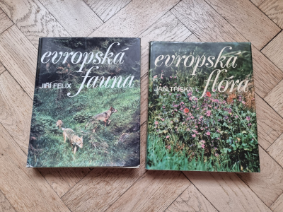 Evropská fauna (Jiří Felix) a Evropská flora (Jan Tříska)