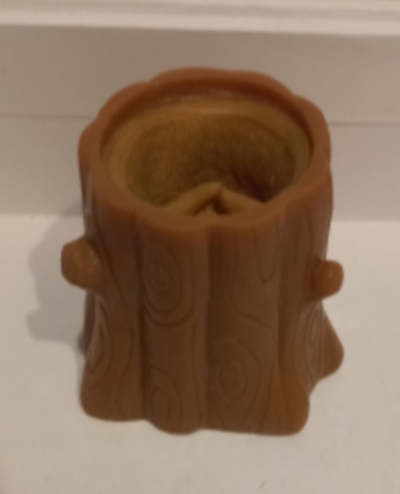 Gumový hnědý pařez