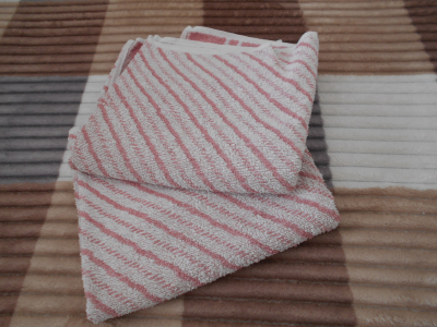 2 froté ručníky růžové