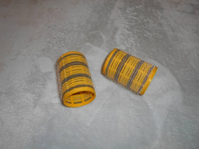 3 velké natáčky na vlasy