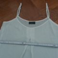 Bílý top / dámské tílko zn. Yessika C&A vel. M/L nové