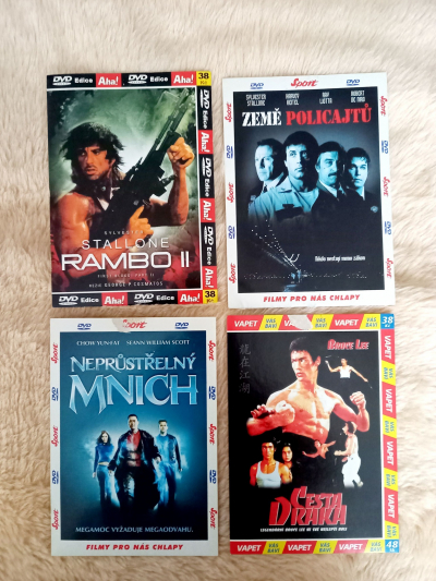 DVD filmy....