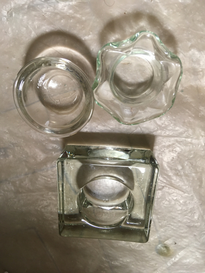 Skleněné mističky