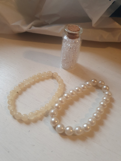 2 narámky + krystaly