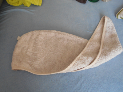 Froté ručník na vlasy