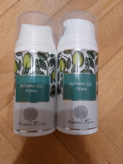 Daruji 2 párkrát použité Fema gely od NOBILIS TILIA