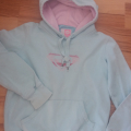 Bavlněná mikina s kapucí vel. S možná až M