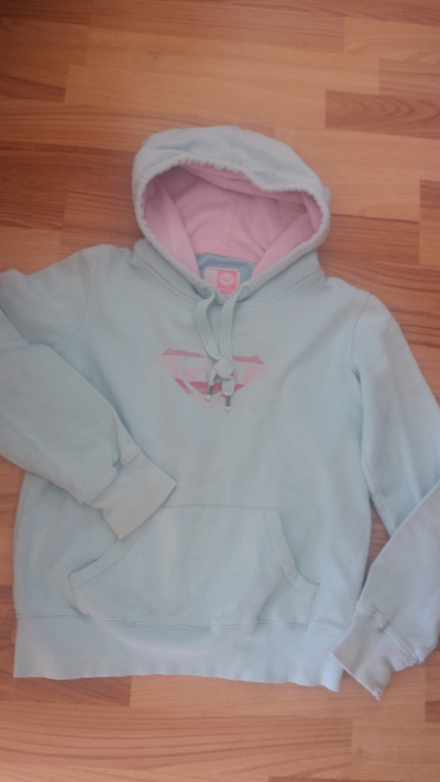 Bavlněná mikina s kapucí vel. S možná až M