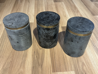 Velké Dózy z mramoru (1-3 kusy) cca 500-700ml