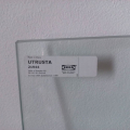 Skleněné police IKEA Utrusta
