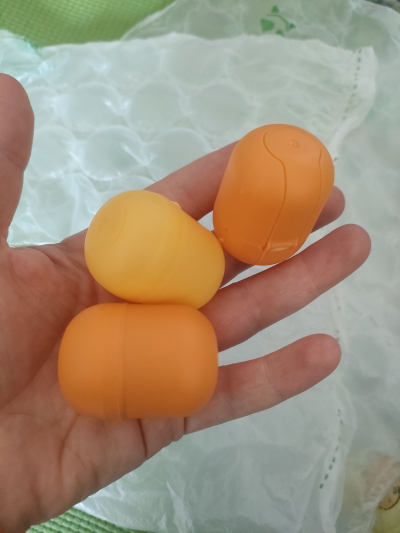 Obaly od kinder vajíčka 3x