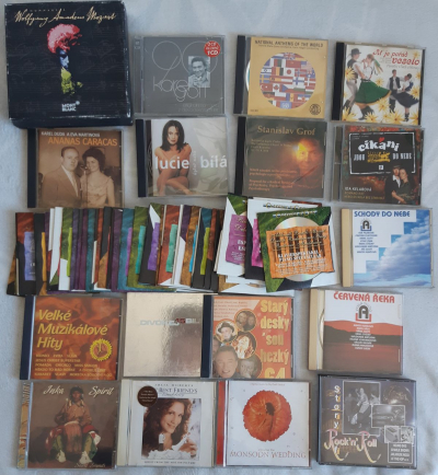 pár vyřazených CD