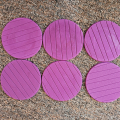 Podložky fialové