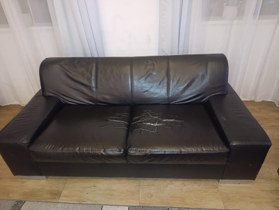 Koženková sedačka