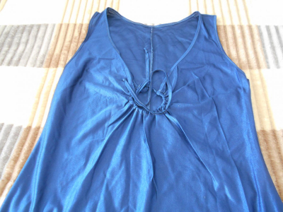 Noční košile dlouhá tmavěmodrá