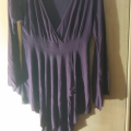 Tmavě fialové tričko vel. S