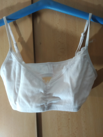 Podprsenka z bavlny bez kostic