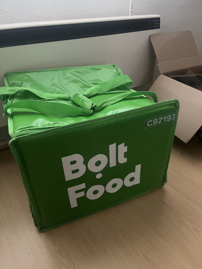 termo taška, používaná cca 1 měsíc