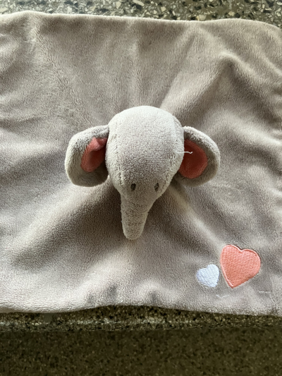 Plyšový usinacek slonilk